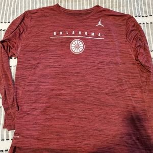 3XL long sleeve jordan oklahoma shirt